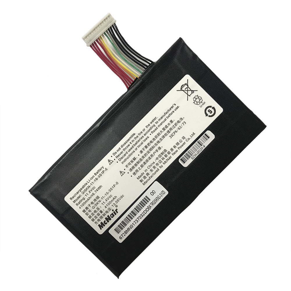 Mechrevo Deep Sea Titan X1 X2 Hasee Replacement Battery GI5KN-11-16-3S1P-0 | 11.4V 4100mAh