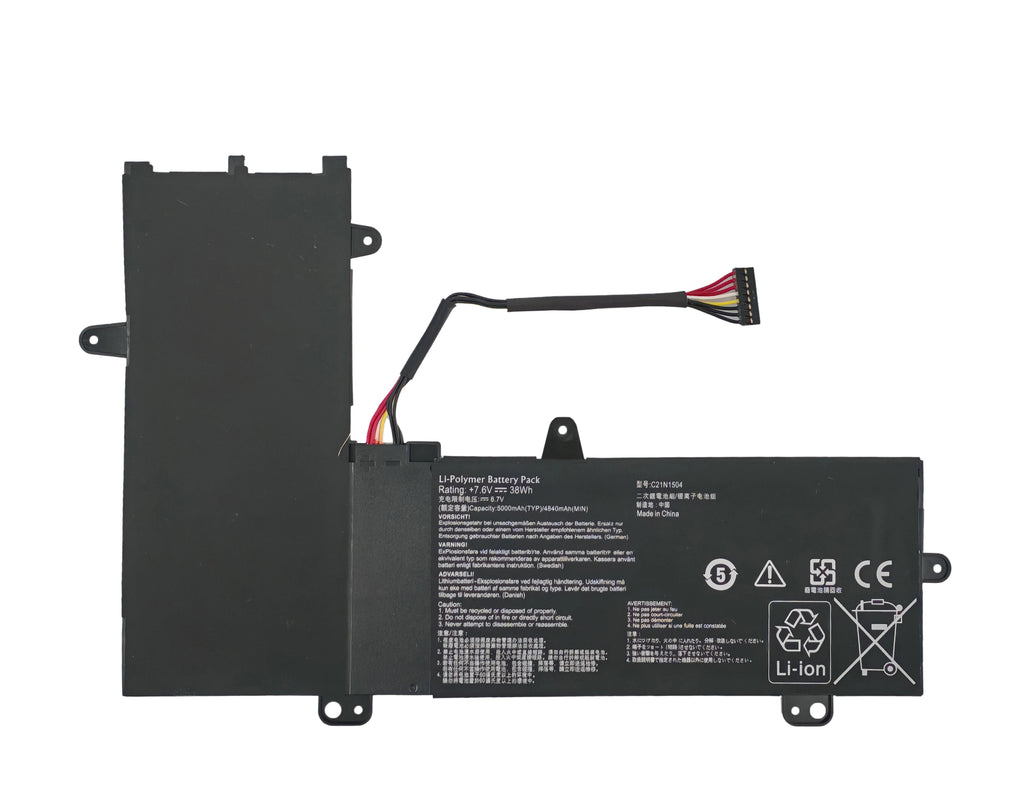 ASUS E205SA TP200S TP200SA Replacement Battery C21N1504 | 7.6V 5000mAh