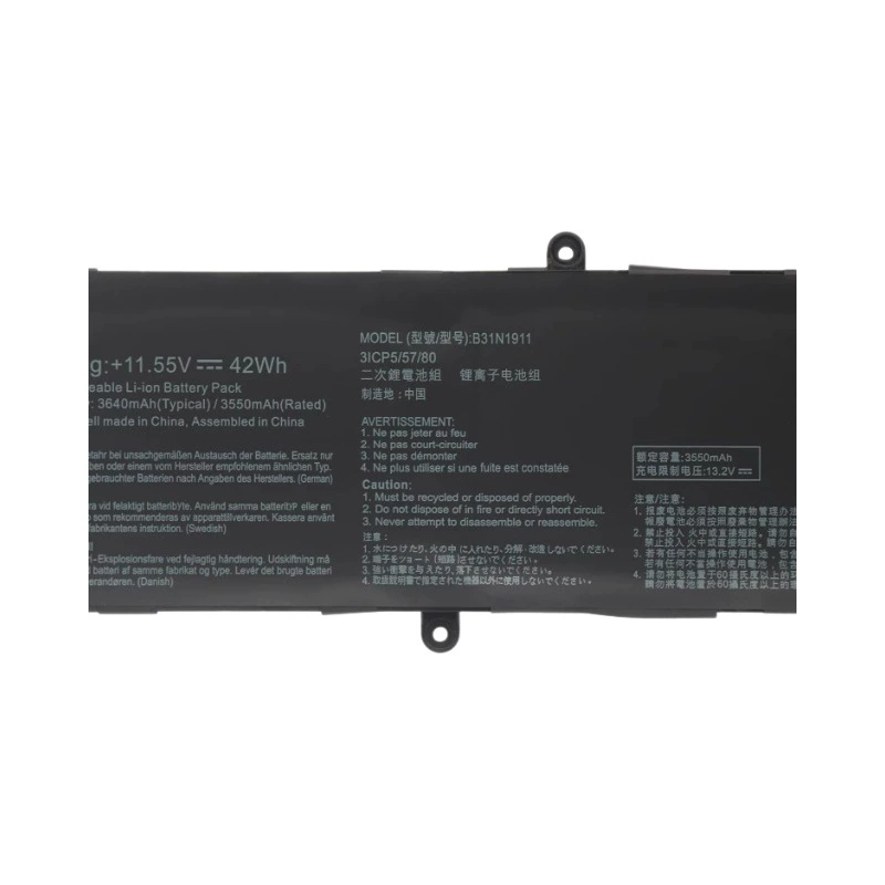 ASUS V4050F TP420IA TP420EA X421DA ADOL14FQC Replacement Battery B31N1911 | 11.55V 42Wh