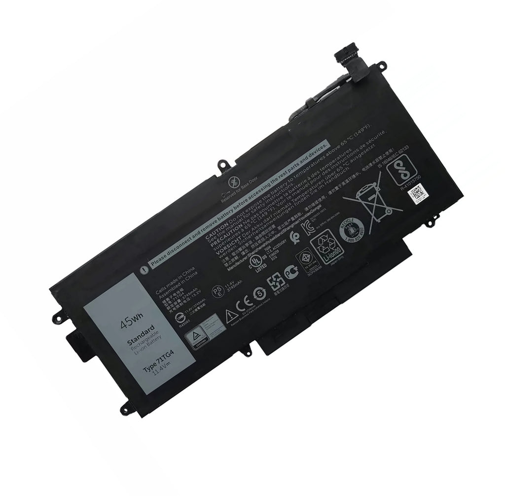 Dell Latitude L3180 E5289 7389 7390 2-in-1 Replacement Battery 71TG4  | 11.4V 45Wh
