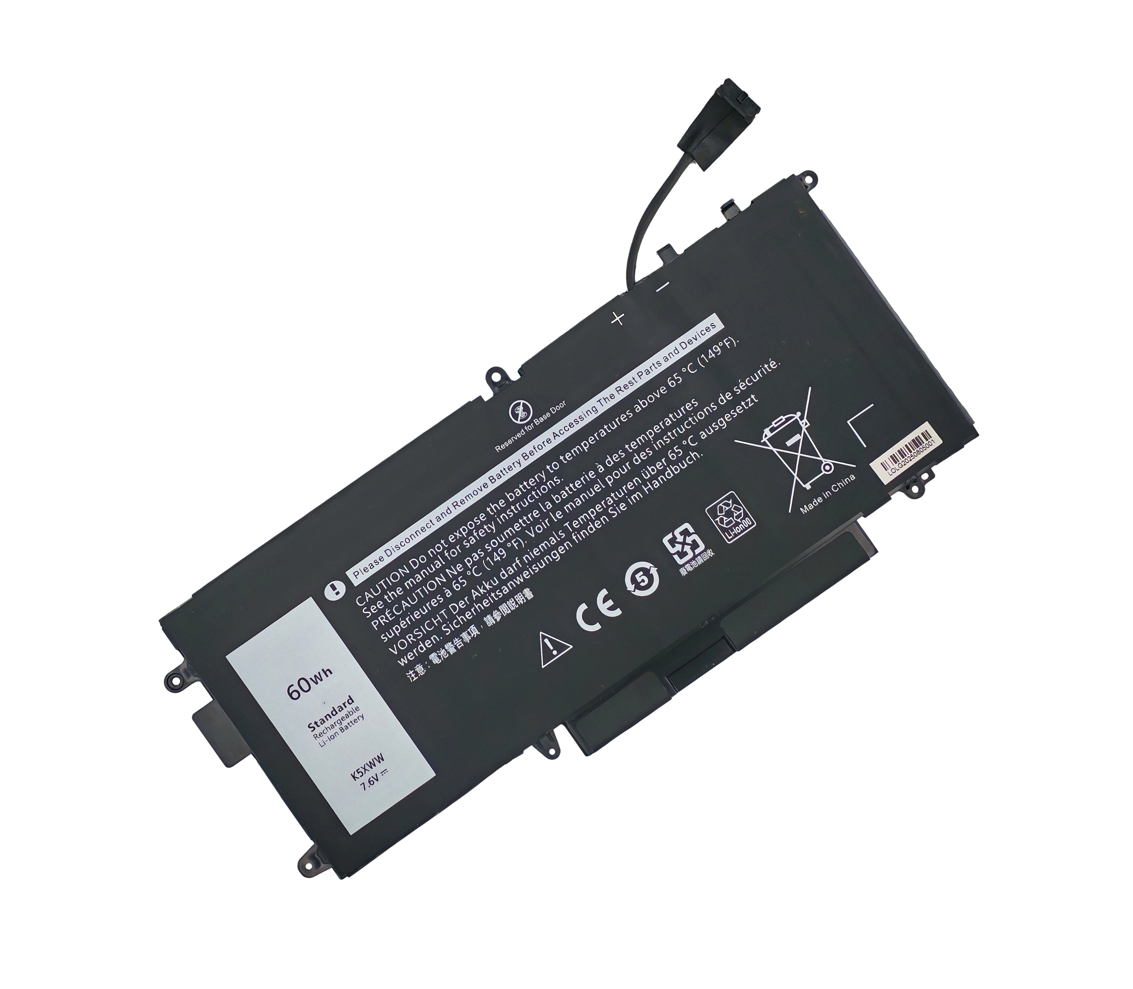 Dell Latitude 7390 5289 Replacement Battery K5XWW | 7.6V 60Wh