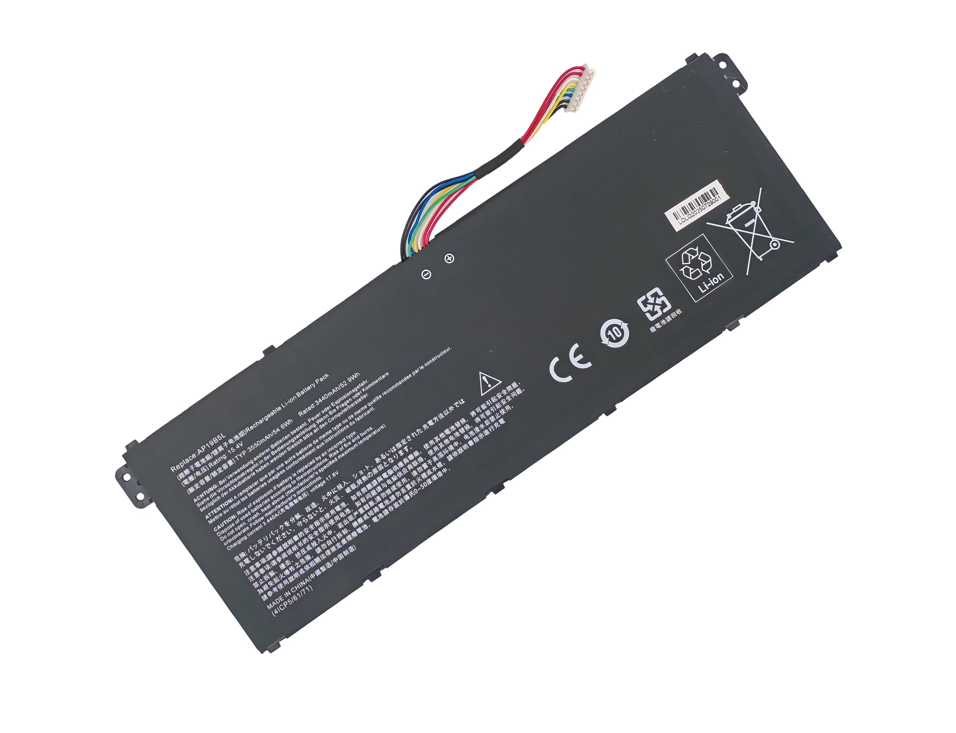 Acer Aspire 5 A515-4 SF314-42 N19C5 Replacement Battery AP19B5L | 15.4V 3550mAh
