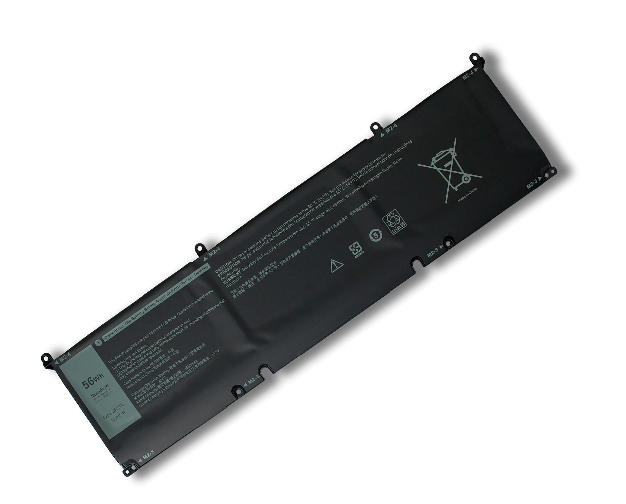 Dell G15 5510 5511 5515 5520 5530 5535 Replacement Battery 69KF2 8FCTC | 11.4V 56Wh