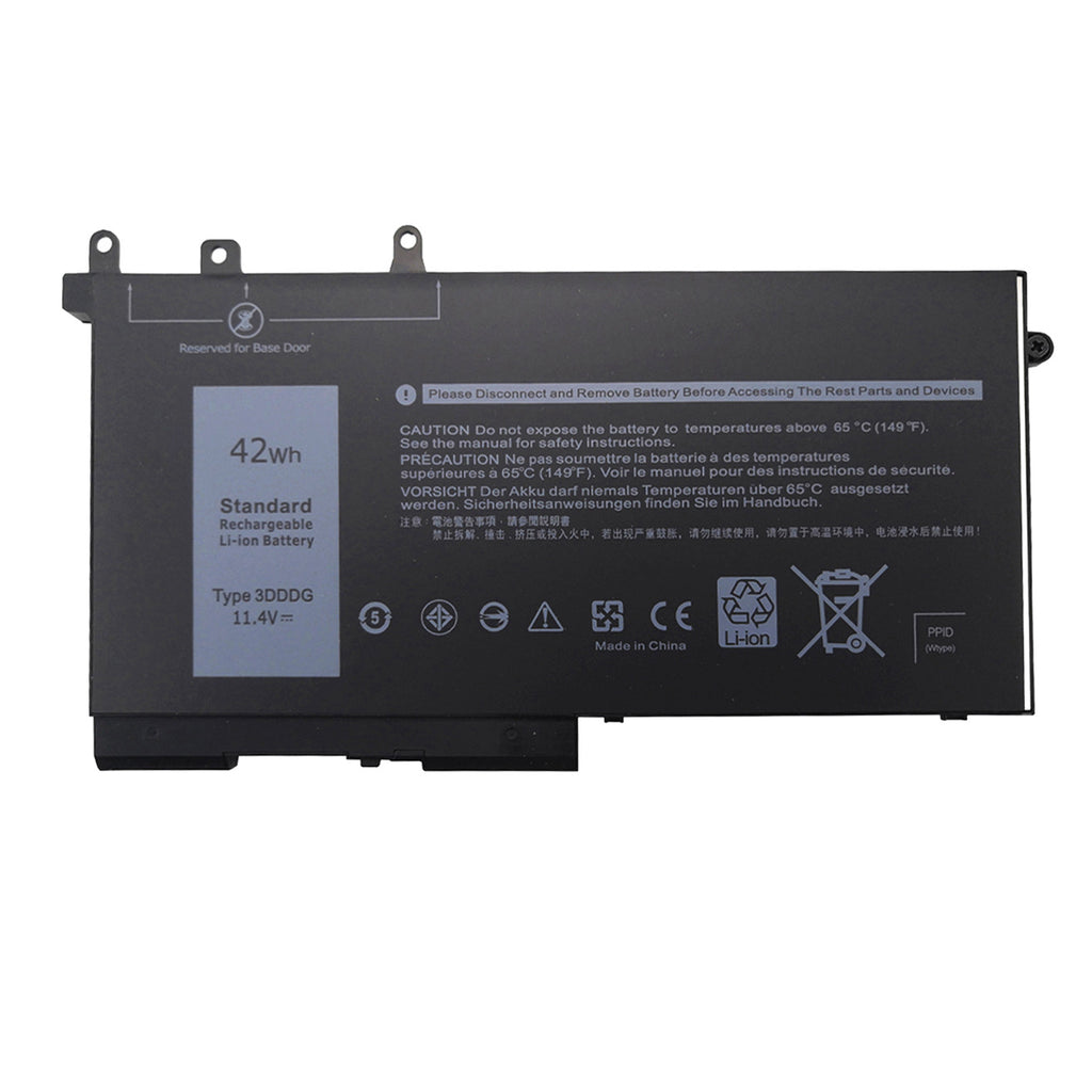 Dell Latitude 5280 5480 5490 Replacement Battery 3DDDG | 11.4V 42Wh