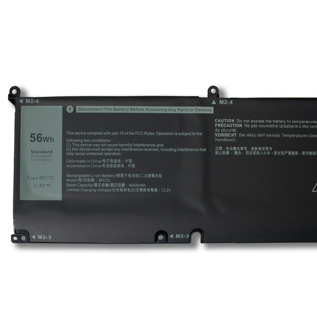 Dell G15 5510 5511 5515 5520 5530 5535 Replacement Battery 69KF2 8FCTC | 11.4V 56Wh