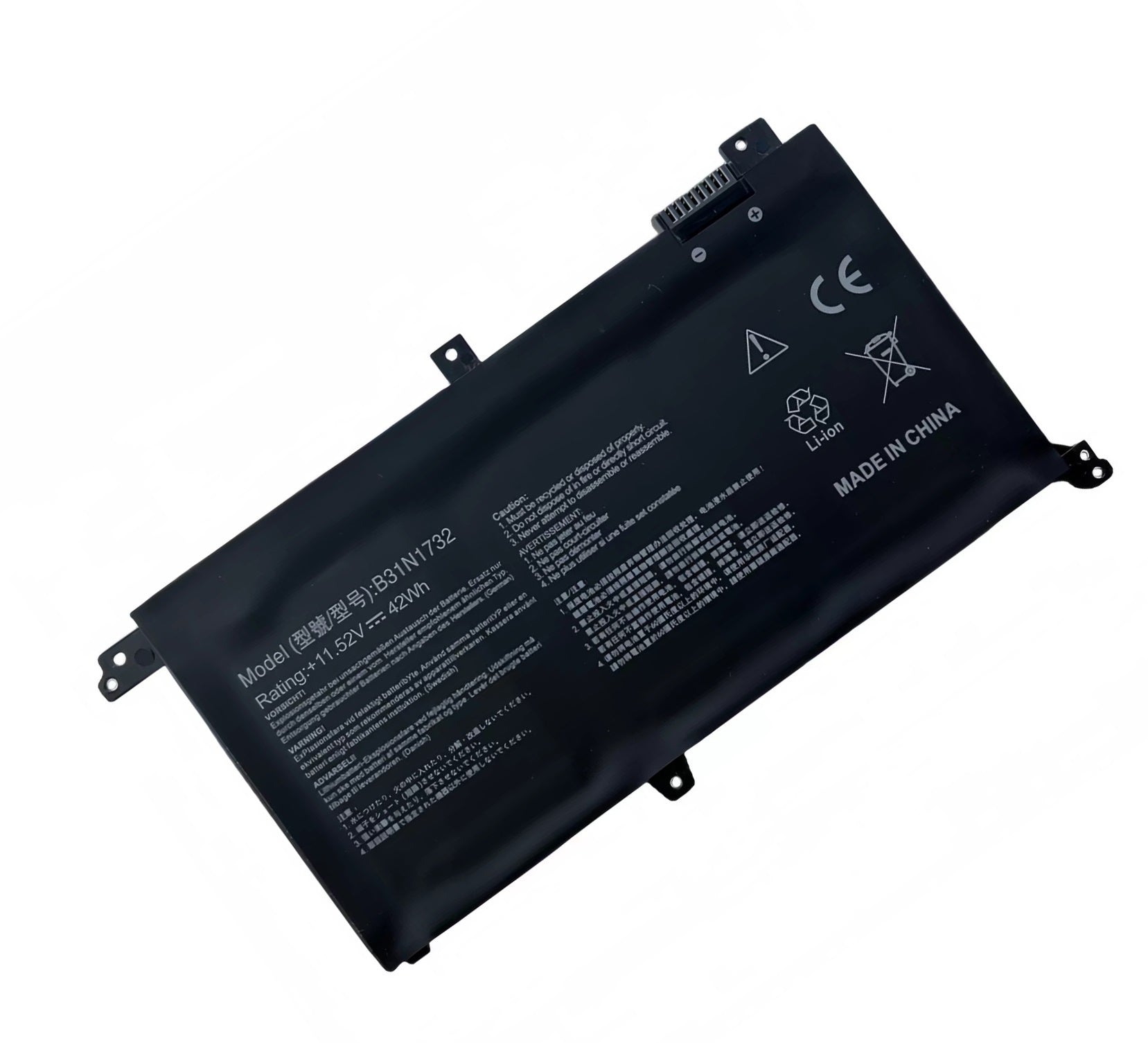 ASUS S4300F S4300U X430F VX60G X571 Replacement Battery B31N1732 | 11.52V 42Wh