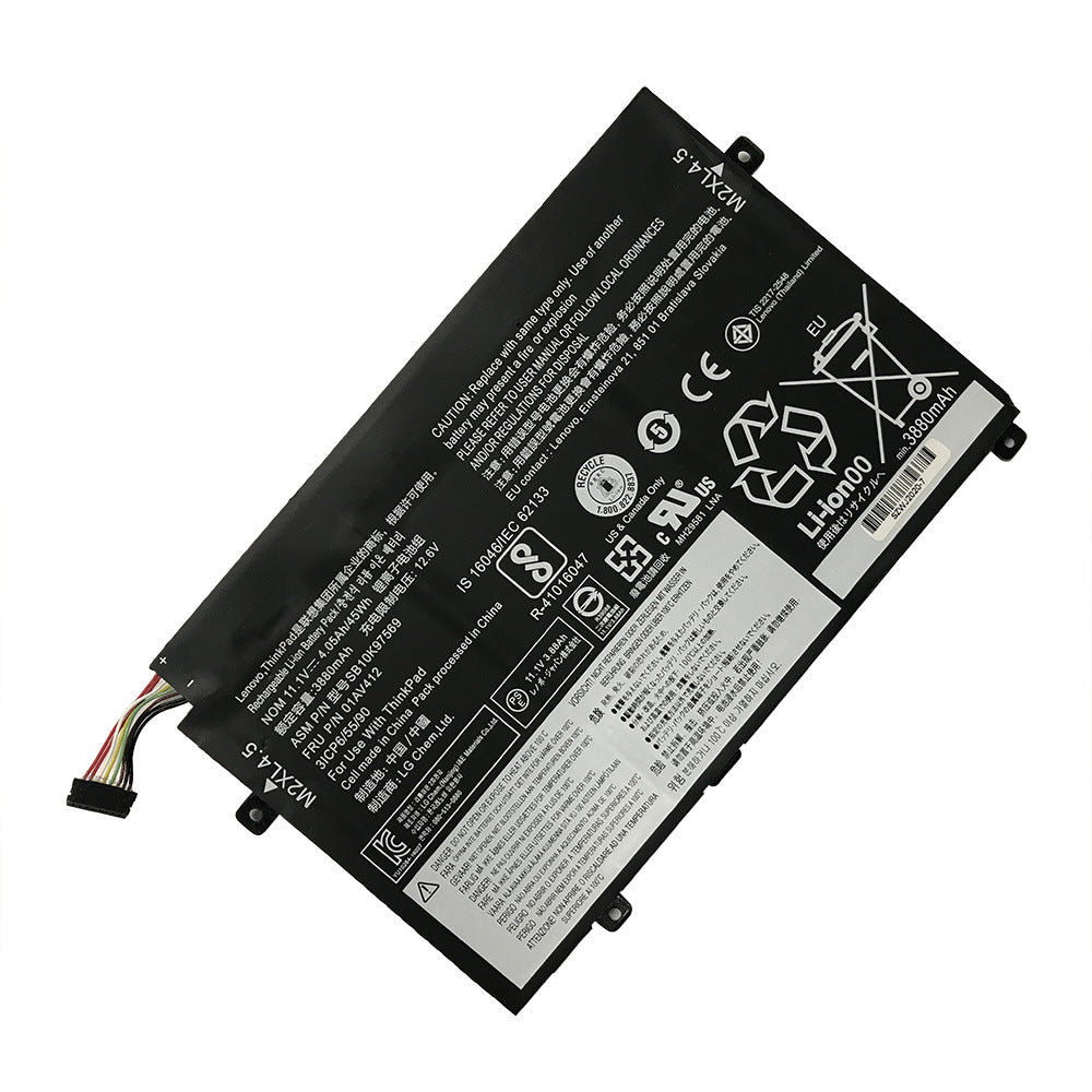 Lenovo ThinkPad E470 E470C E475 Replacement Battery 01AV411 01AV412 01AV413 | 11.1V 45Wh