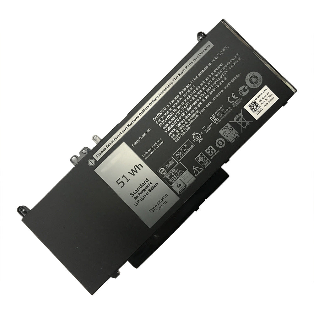 Dell Latitude 3350 3160 E5570 E5550 E5450 Replacement Battery G5M10 | 7.4V 51Wh