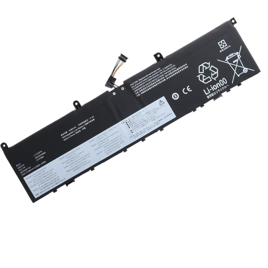 Lenovo ThinkPad X1 Extreme P1 X1E Replacement Battery L17C4P72