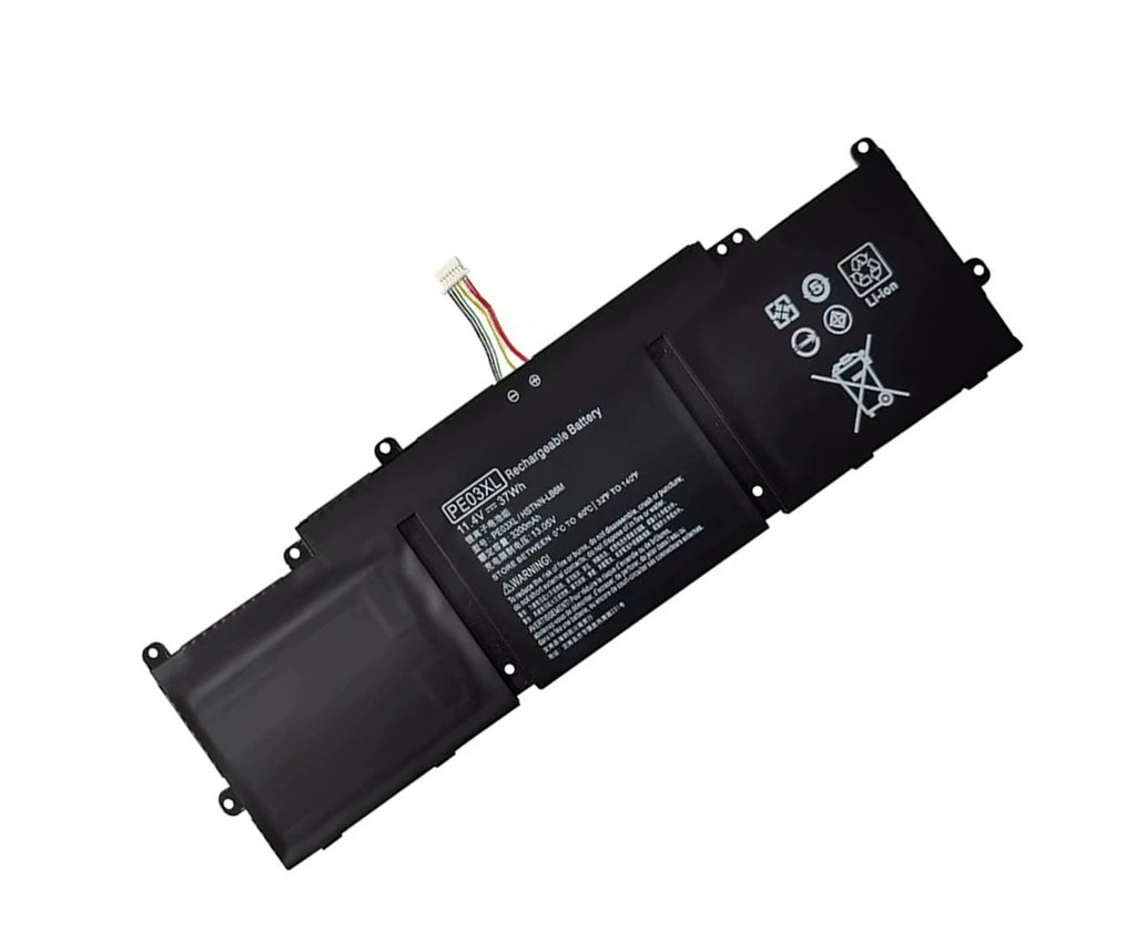 HP Chromebook 11 G3 G4 G4 EE Replacement Battery PE03XL TPN-Q151 | 11.4V 37Wh