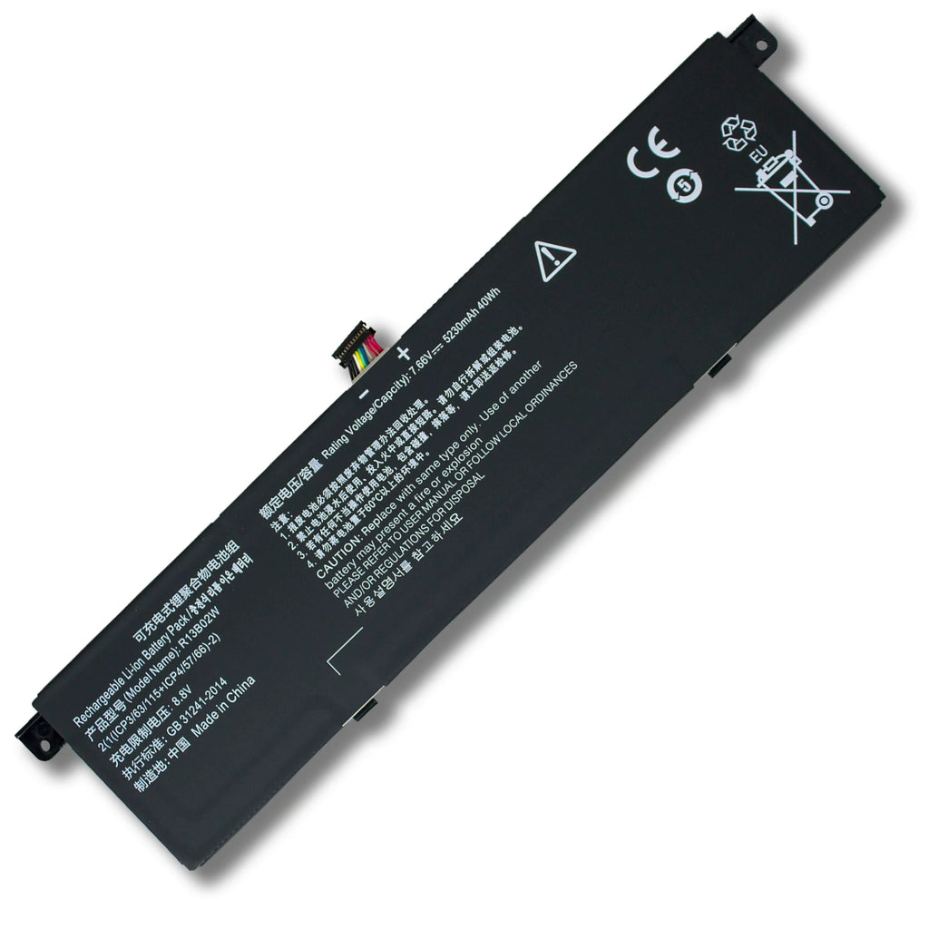 Xiaomi Mi Air 13 13.3" 161301-01 Replacement Battery R13B01W R13B02W | 7.6V 5230mAh