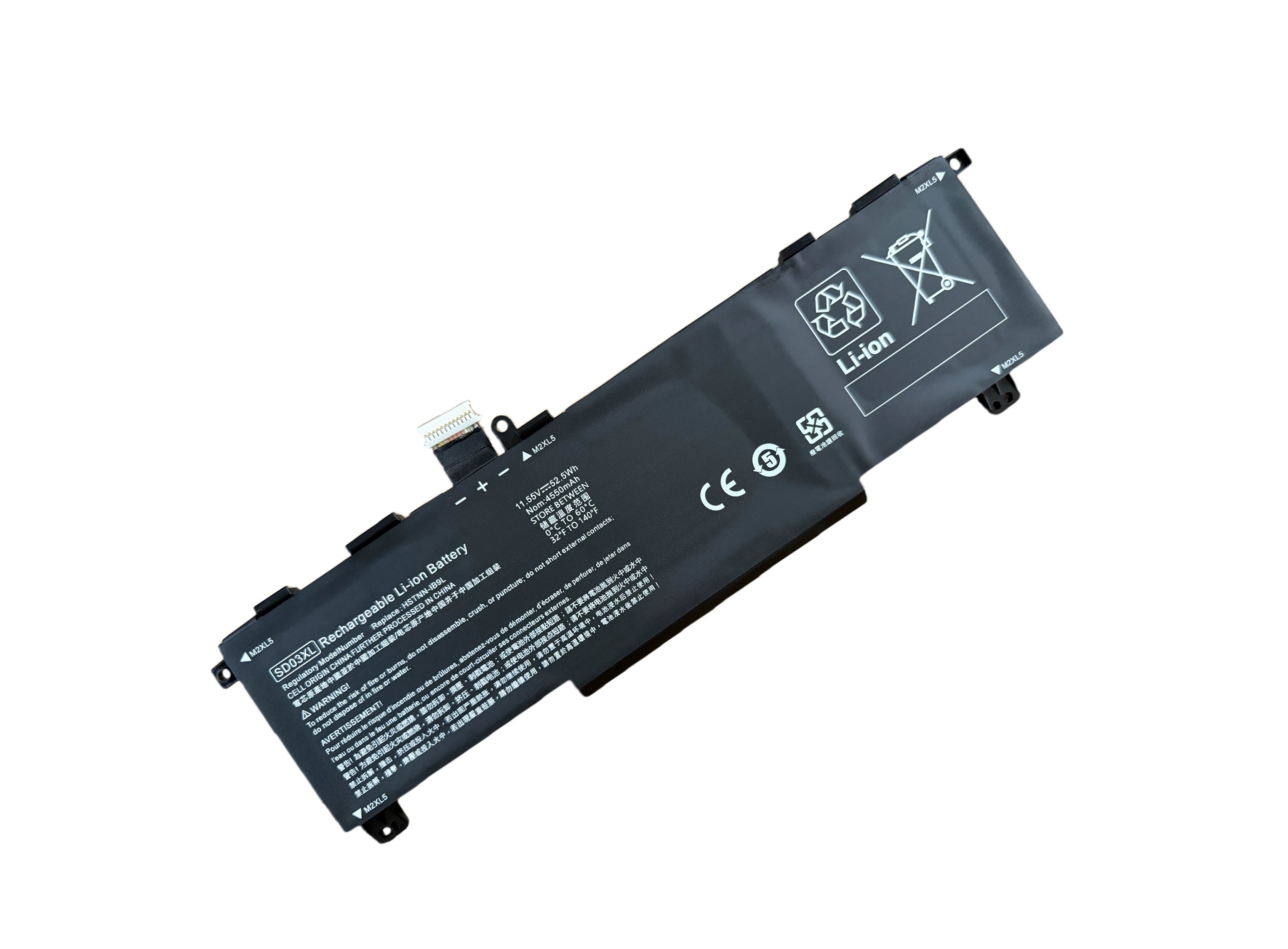 HP Replacement Battery SD03XL TPN-Q278 HSTNN-OB1R L84394-005 | 11.55V 52.5Wh