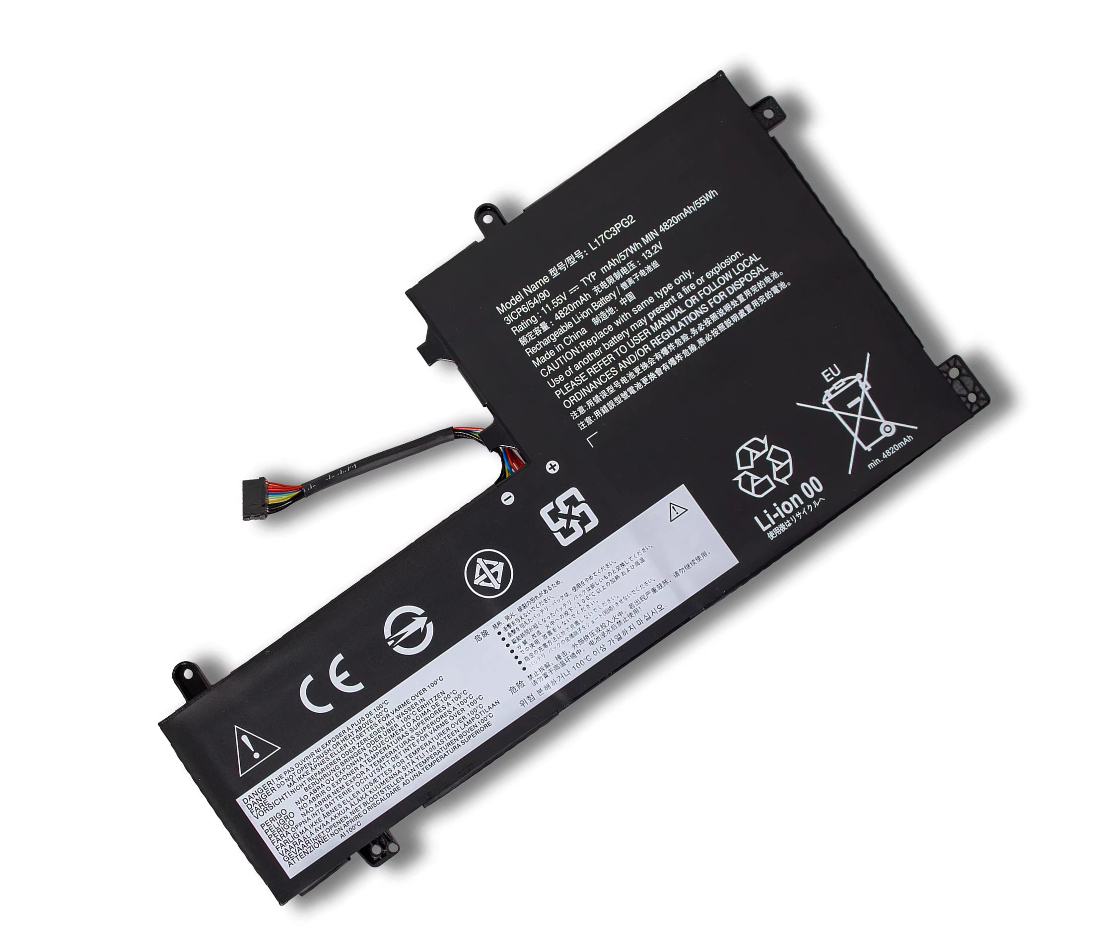 Lenovo Legion Y7000 Y7000P-1060 2018 2019 Replacement Battery L17C3PG1 | 11.55V 52.5Wh