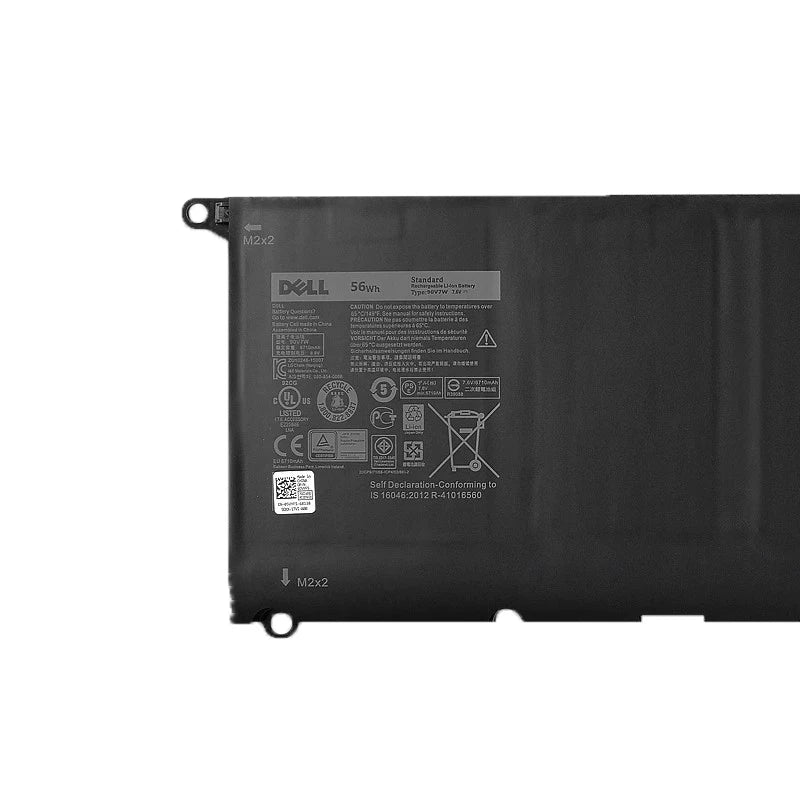 Dell XPS 13 8350 9350 9343 Replacement Battery 90V7W | 7.6V 56Wh